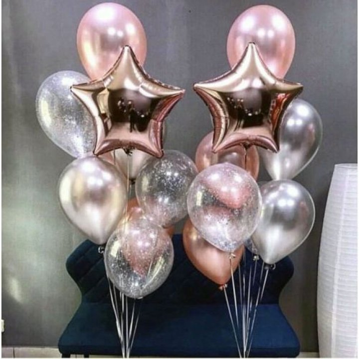 Фонтаны шаров "Дубль старт" в Сыктывкаре