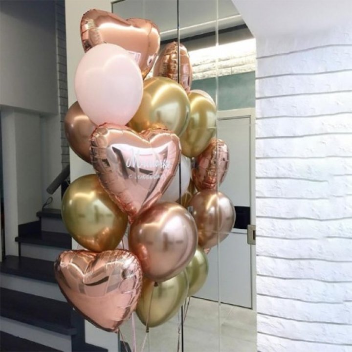 Фонтан шаров "От сердечка" в Сыктывкаре