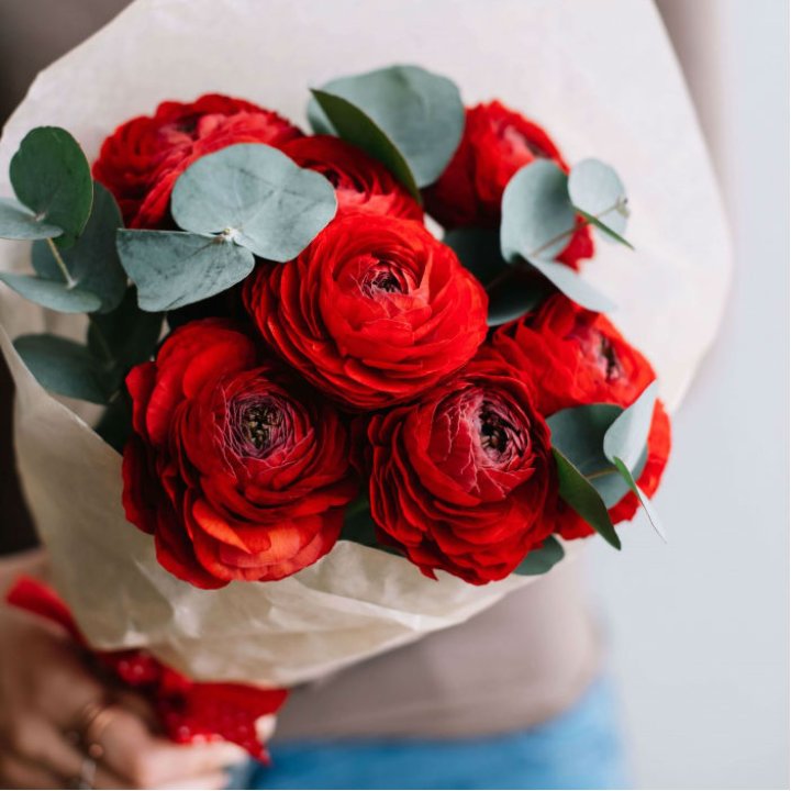 Букет ранункулюсов  в Сыктывкаре