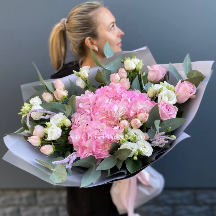 Дизайнерский букет "Кристал" в Сыктывкаре