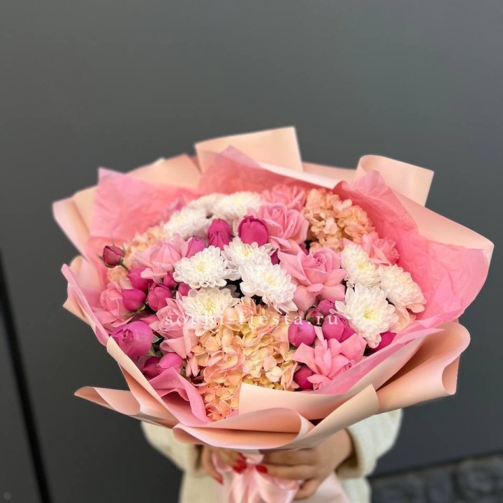 Букет "Нежное послание" в Сыктывкаре