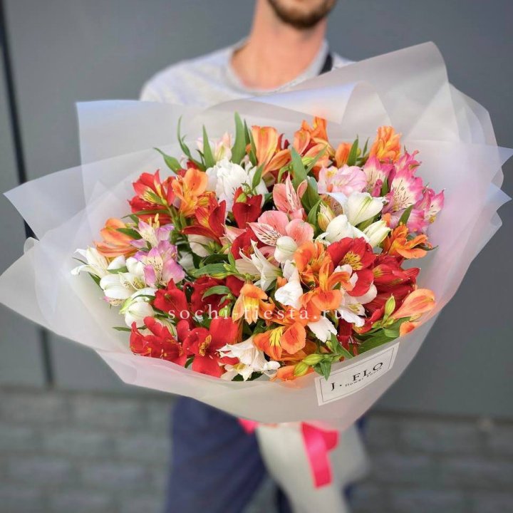 Микс альстромерий №5 в Сыктывкаре