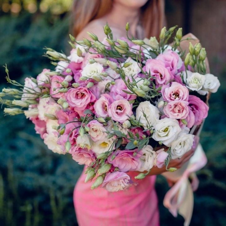 Букет эустом №1  в Сыктывкаре