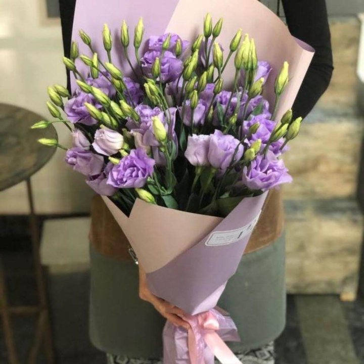 Букет эустом "Лило" в Сыктывкаре