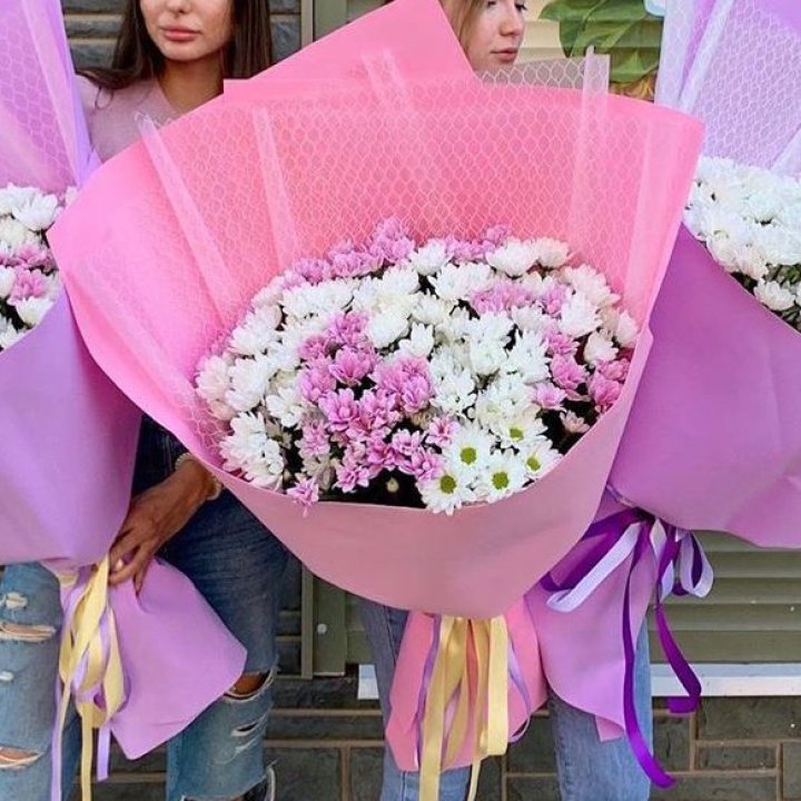 Букет хризантем №3 в Сыктывкаре