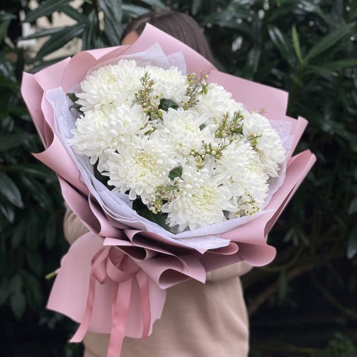 Букет хризантем №1 в Сыктывкаре