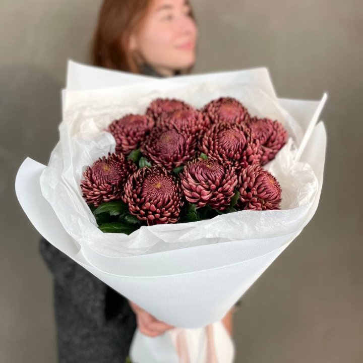 Букет хризантем "Касиопия" в Сыктывкаре