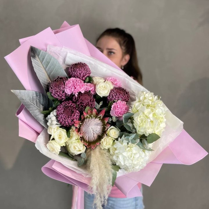 Дизайнерский букет №17 в Сыктывкаре