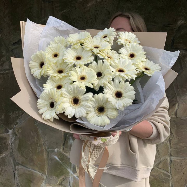 Букет голландских гербер "Шейн"" в Сыктывкаре