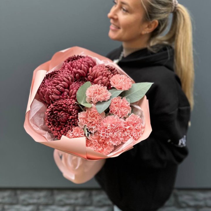 Дуо диантусы и бигуди в Сыктывкаре