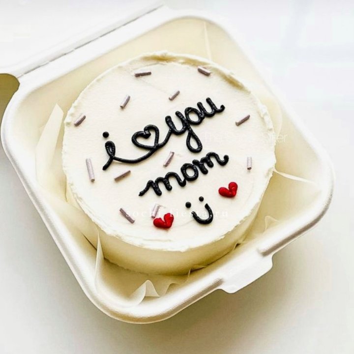 Бенто-торт "Мамочка, я люблю тебя!" в Сыктывкаре