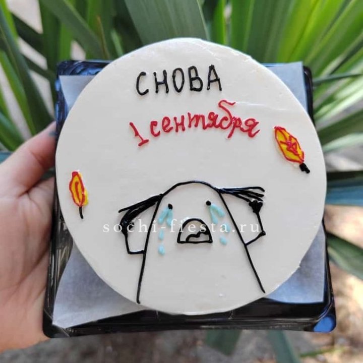 Бенто-торт "Не опять, а снова..." в Сыктывкаре