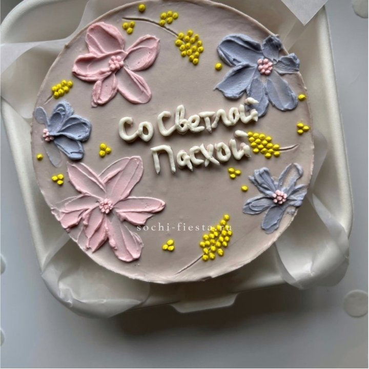 Бенто-торт "Светлой Пасхи" 3 в Сыктывкаре