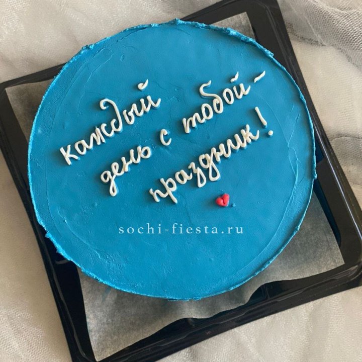 Бенто-торт "Каждый день с тобой праздник"  в Сыктывкаре
