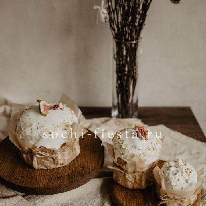 Кулич мини с изюмом в Сыктывкаре