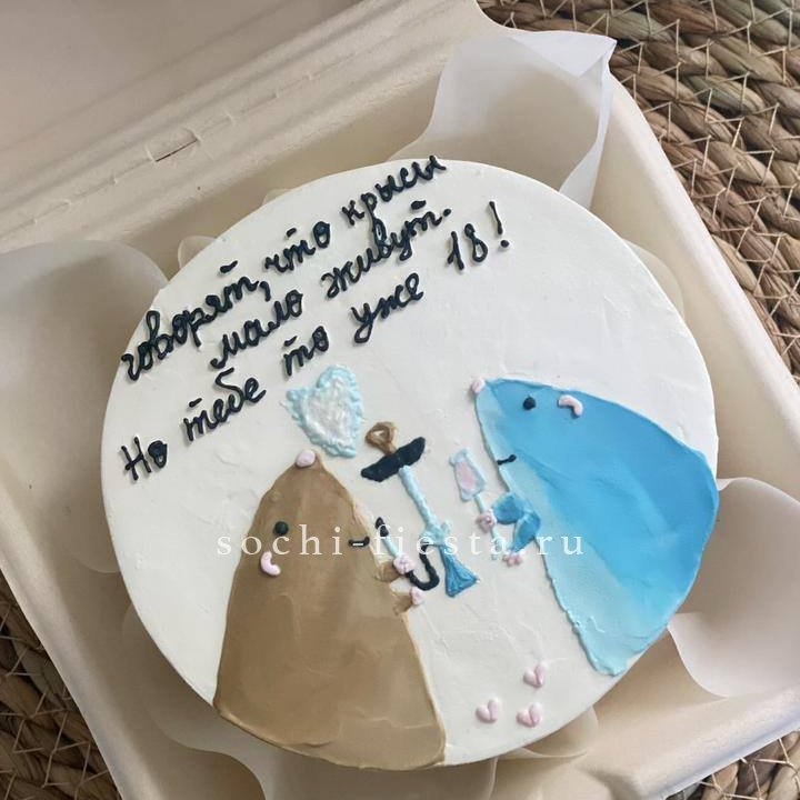 Бенто-торт "Крысы"  в Сыктывкаре