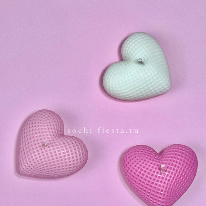 Набор свеч сердец в Сыктывкаре