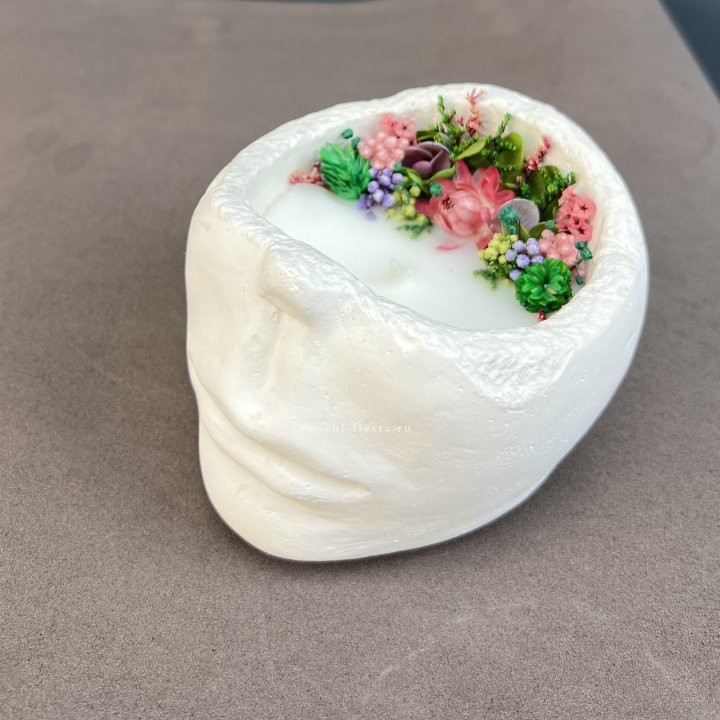 Свеча ароматическая в гипсе  в Сыктывкаре