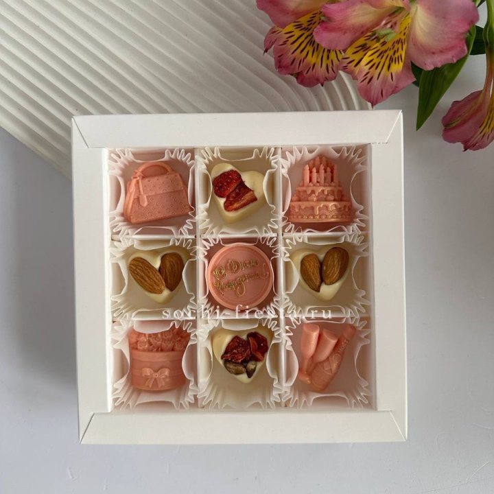 Конфеты из шоколада День Рождение в Сыктывкаре