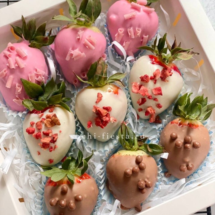 Клубника в шоколаде 9 ягод в Сыктывкаре