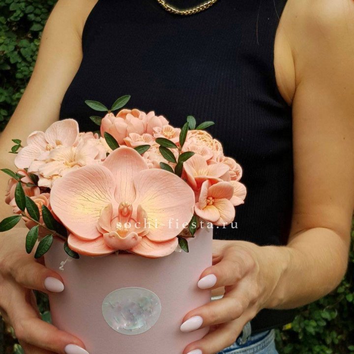 Шоколадный букет Орхидей в Сыктывкаре