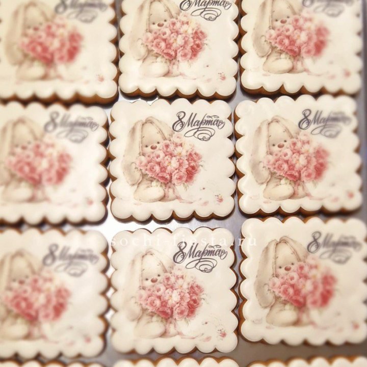 Имбирный пряник 8 марта в Сыктывкаре