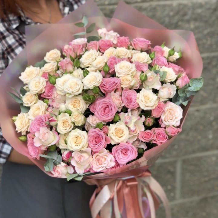 21 кустовая роза в Сыктывкаре