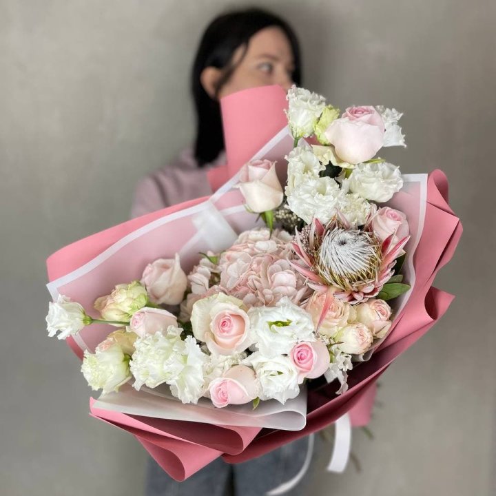 Дизайнерский букет №21 в Сыктывкаре