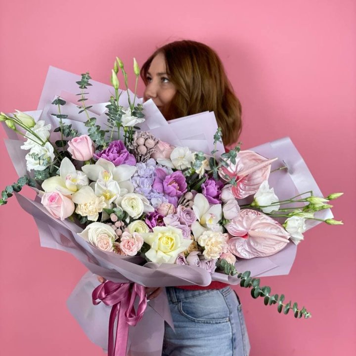 Дизайнерский букет "Вероника" в Сыктывкаре