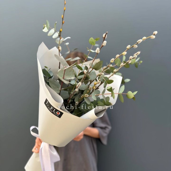 Букет Вербы и Эвкалипта в Сыктывкаре
