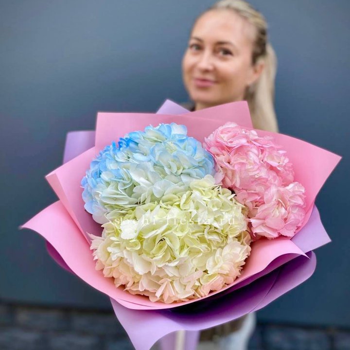 Букет гортензий "Тоника" в Сыктывкаре