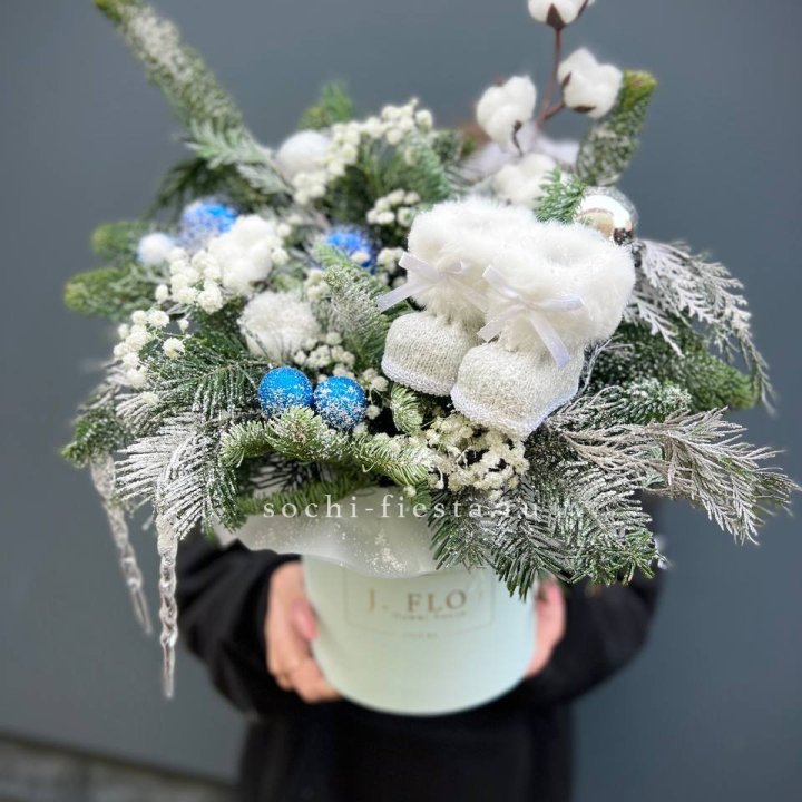 Новогодний бокс "Ботс блю" в Сыктывкаре