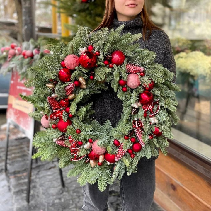 Рождественский венок  в Сыктывкаре