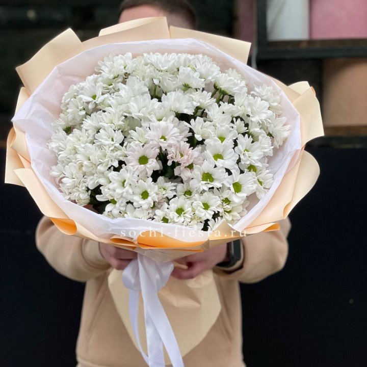  Букет хризантем в Сыктывкаре