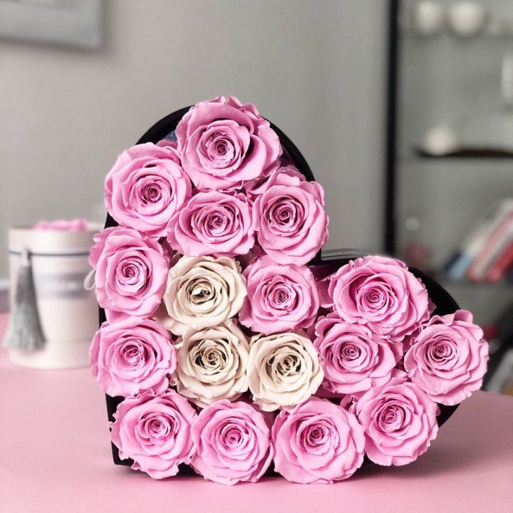 Сердце из роз в Сыктывкаре