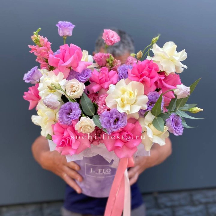 Цветочный бокс "Сиона" в Сыктывкаре