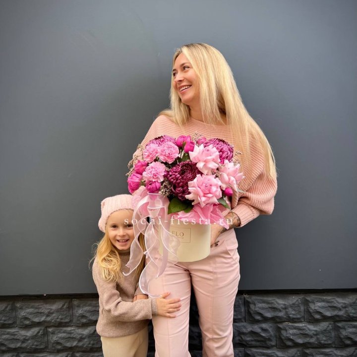 Цветочный бокс "Альба" в Сыктывкаре