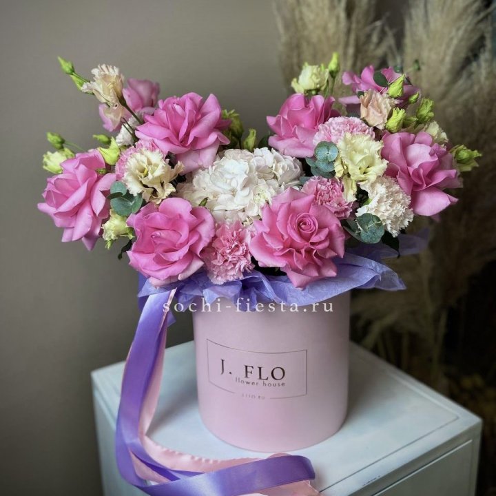 Цветочная коробка "Мишель" в Сыктывкаре