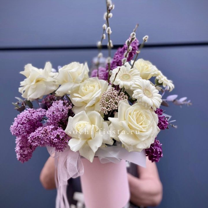 Цветочный бокс "Светлое Воскресенье" в Сыктывкаре