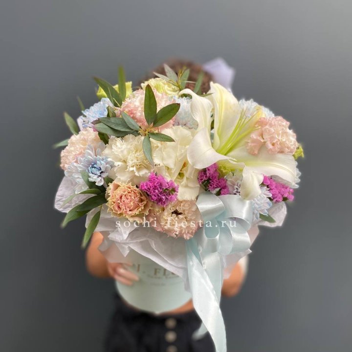 Дизайнерский цилиндр "Лилия" в Сыктывкаре