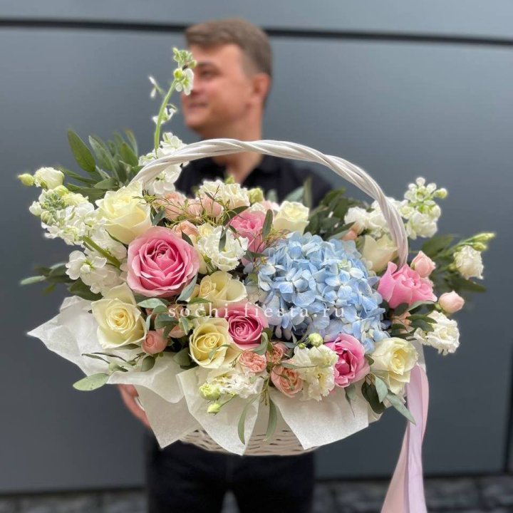 Авторская корзина "Аполинария" в Сыктывкаре