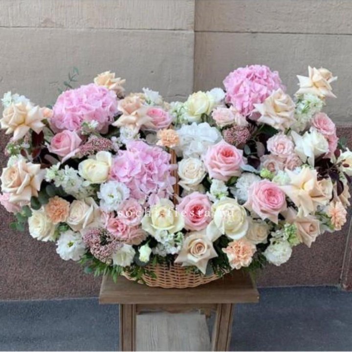 Цветочная корзина макси N2 в Сыктывкаре