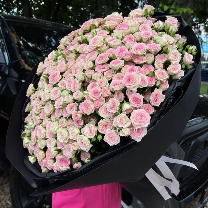 101 кустовая роза "Твистер" в Сыктывкаре