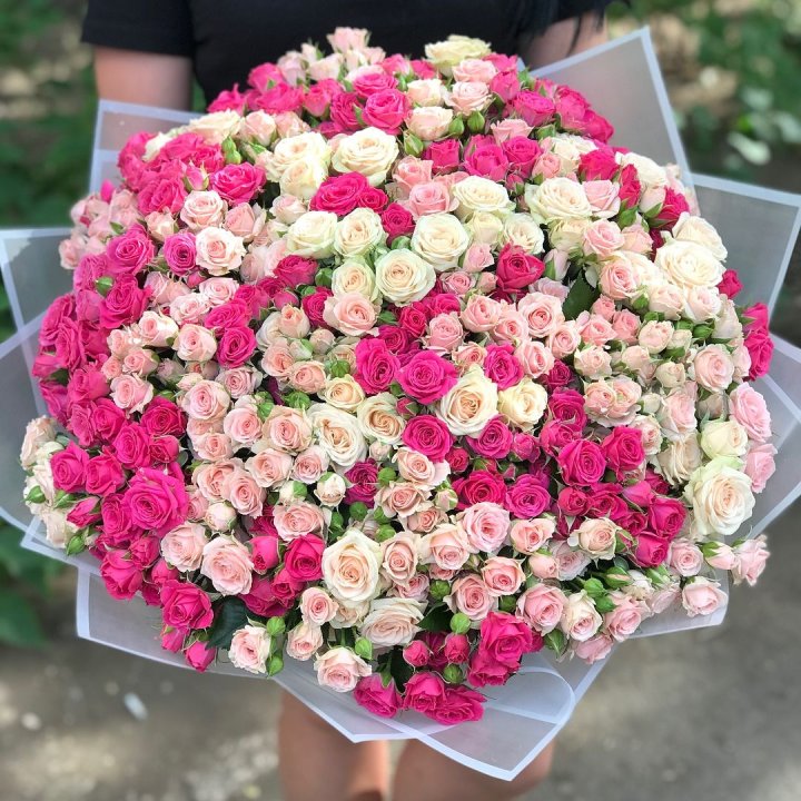 101 кустовая роза в Сыктывкаре