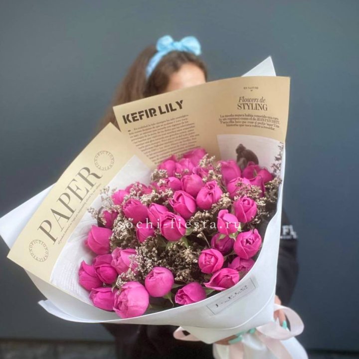 Пионовидные розы баблс №3 в Сыктывкаре