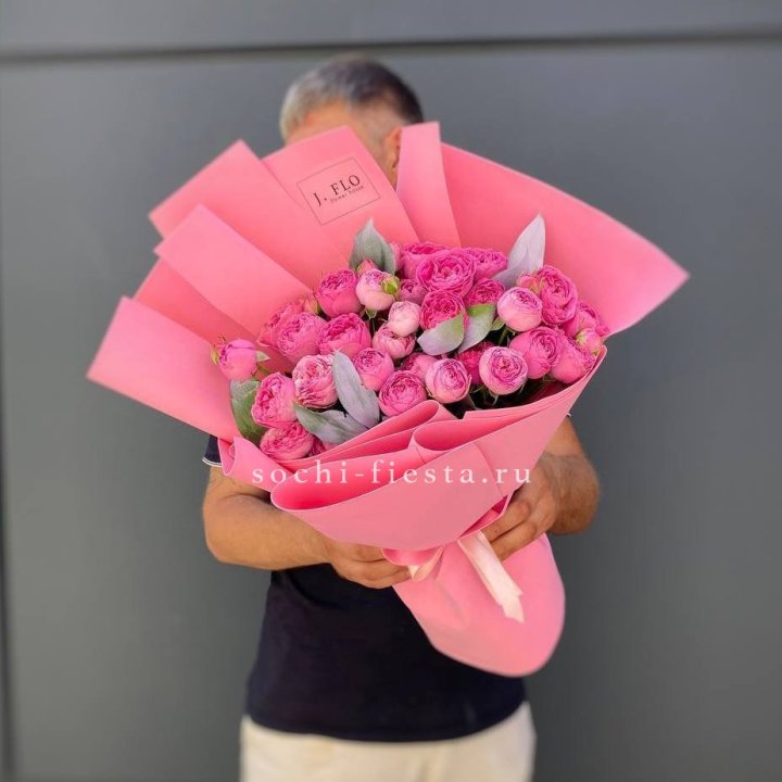 Пионовидные розы баблс №2 в Сыктывкаре