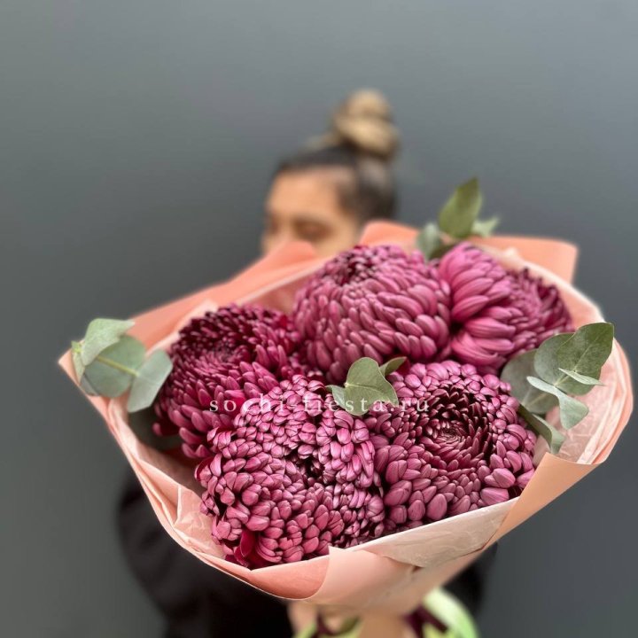 Хризантемы  Бигуди  в Сыктывкаре