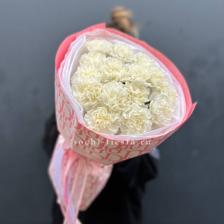 Белые диантусы №2 в Сыктывкаре