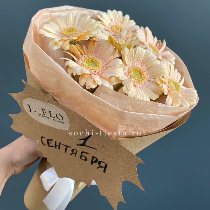 Букет гербер к 1 сентября в Сыктывкаре