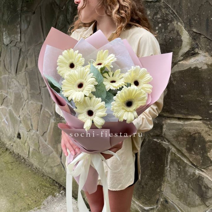 Букет голландских гербер  в Сыктывкаре